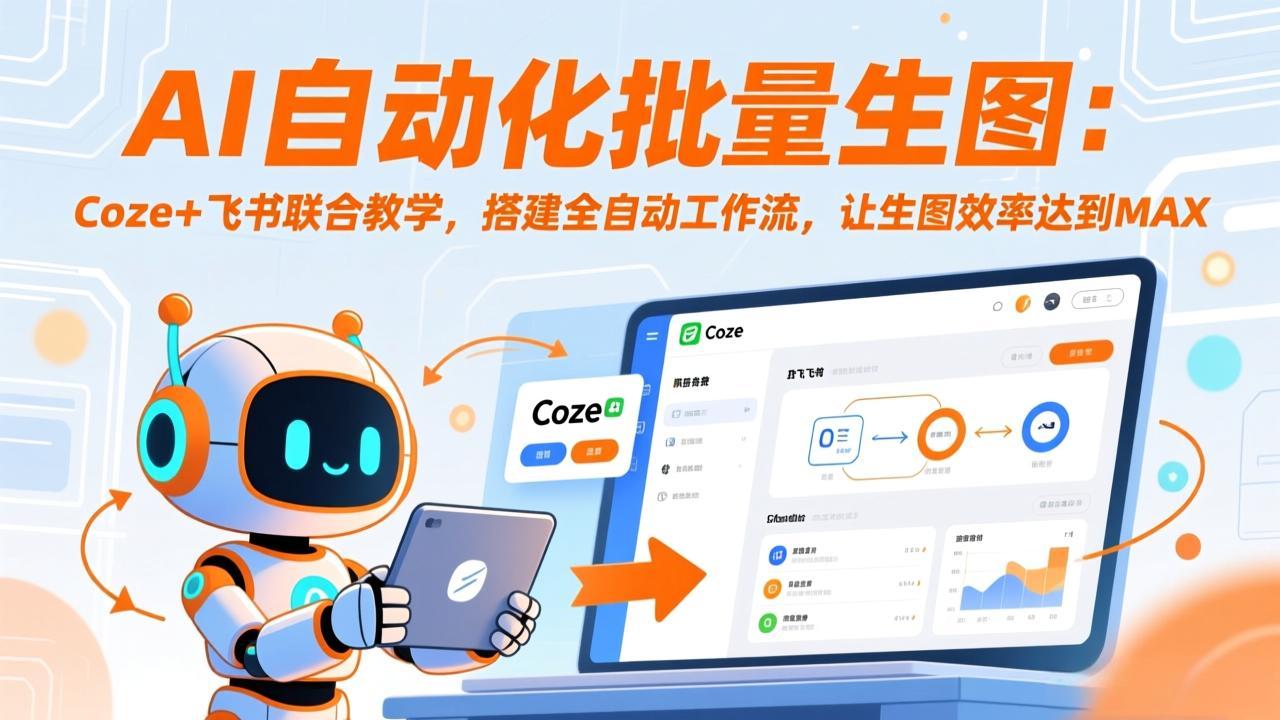 （17575期）AI自动化批量生图：Coze+飞书联合教学，搭建全自动工作流，让生图效率达到MAX-靠谱项目库